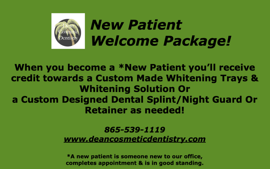 Exciting New Patient Welcome Package